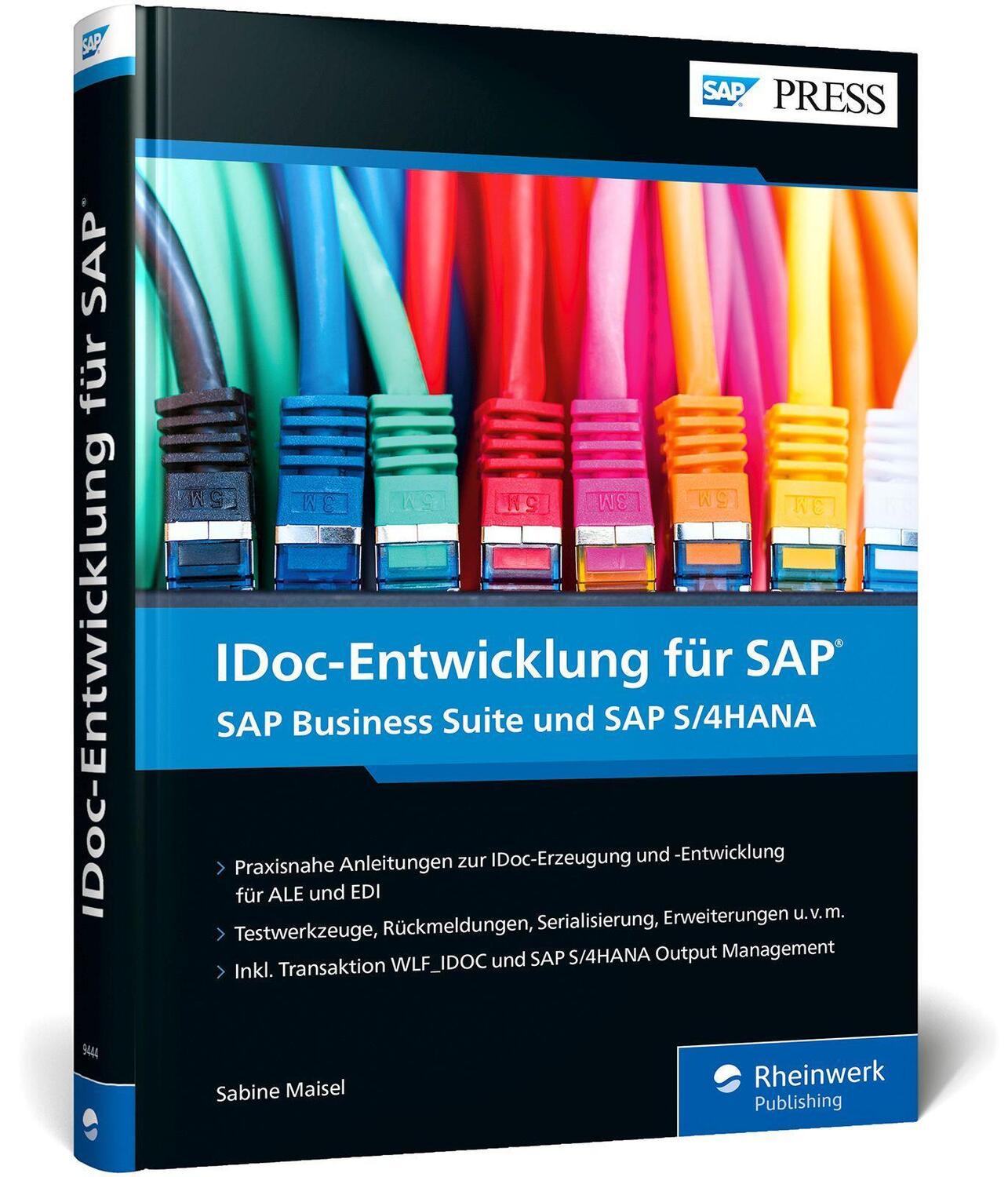Cover: 9783836294447 | IDoc-Entwicklung für SAP | Customizing, Erweiterung, Eigenentwicklung