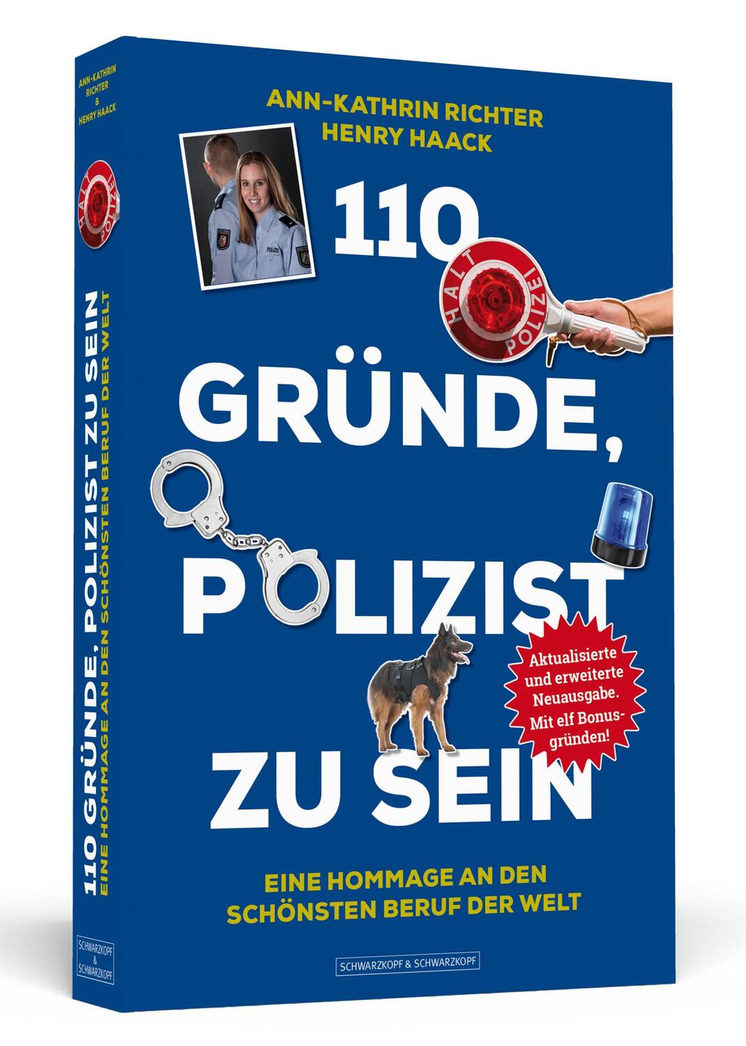 Cover: 9783862657094 | 110 Gründe, Polizist zu sein | Ann-Kathrin Richter (u. a.) | Buch