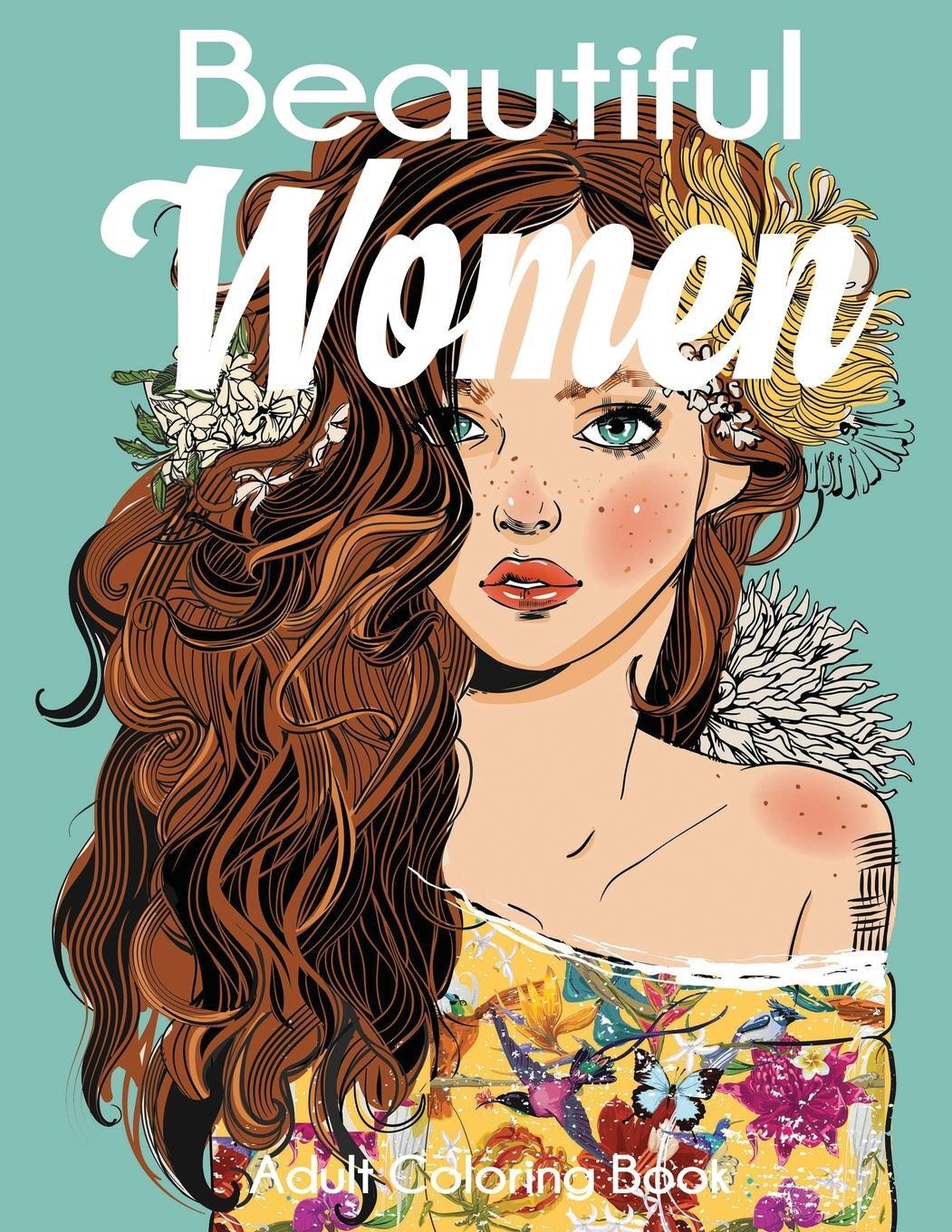 Cover: 9781647900526 | Beautiful Women Adult Coloring Book | Dylanna Press | Taschenbuch