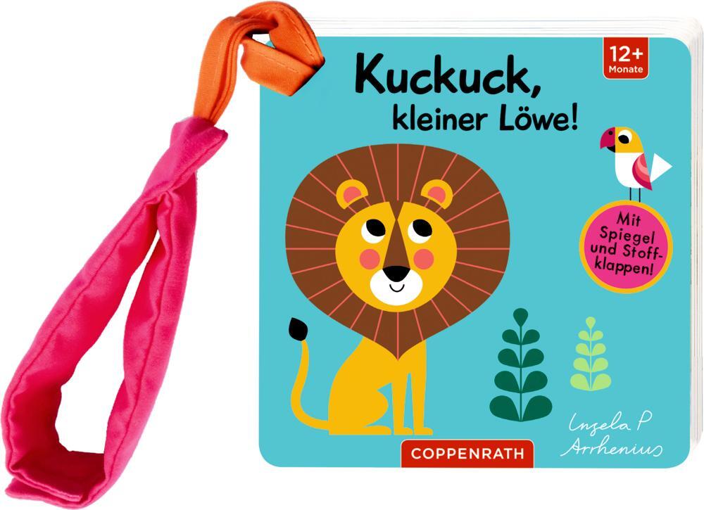 Cover: 9783649640769 | Mein Filz-Fühlbuch für den Buggy: Kuckuck, kleiner Löwe! | Buch | 2022