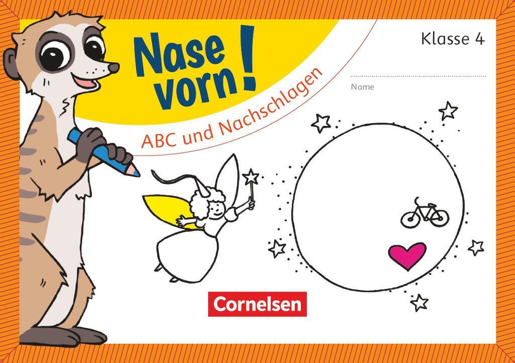 Cover: 9783060842179 | Nase vorn! - Deutsch 4. Schuljahr - ABC und Nachschlagen | Übungsheft