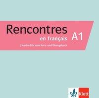 Cover: 9783125296572 | Rencontres en français A1 | Audio-CD | 3 CDs | Deutsch | 2020