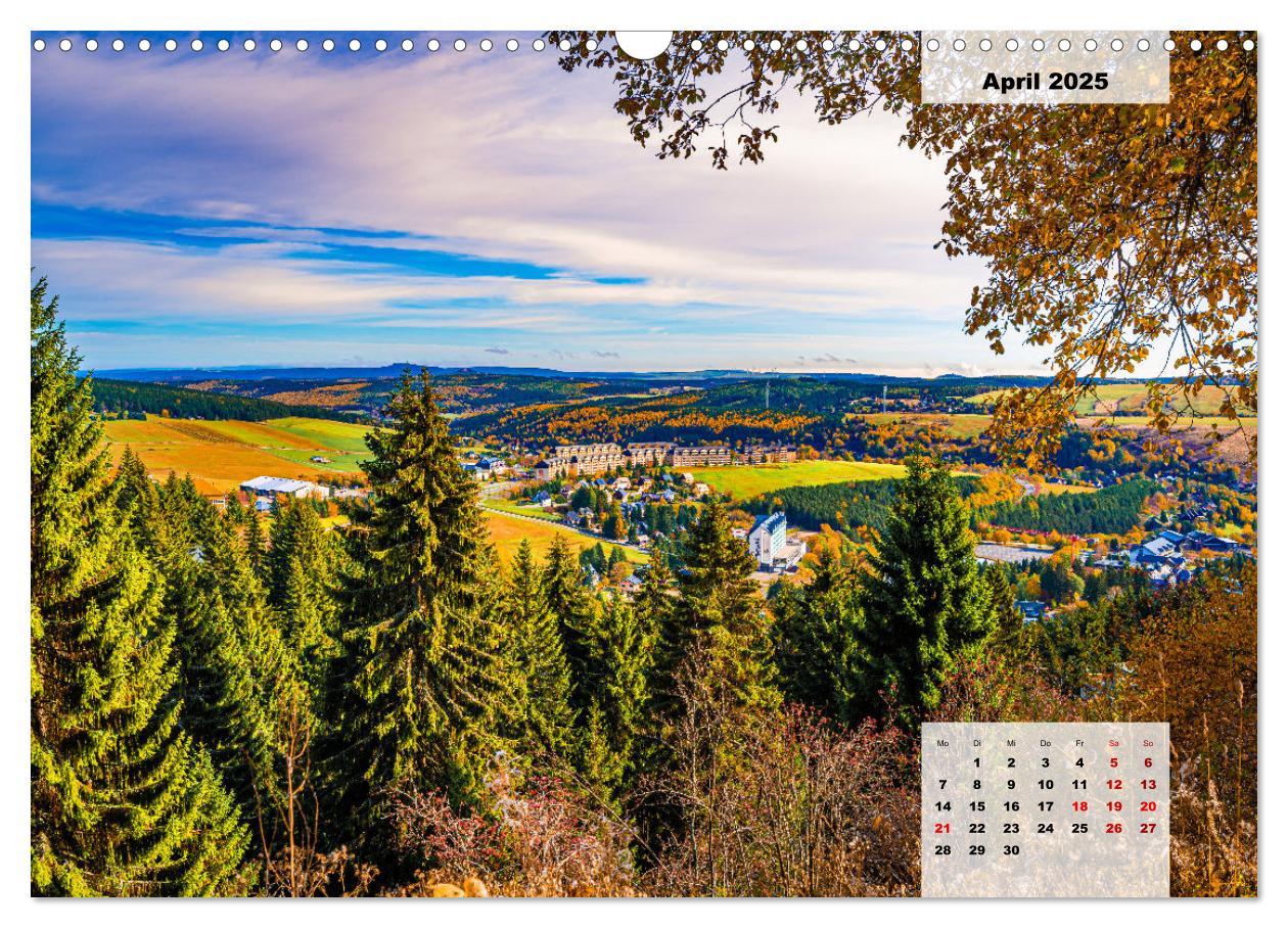 Bild: 9783435014255 | Oberwiesenthal und der Fichtelberg im Erzgebirge (Wandkalender 2025...