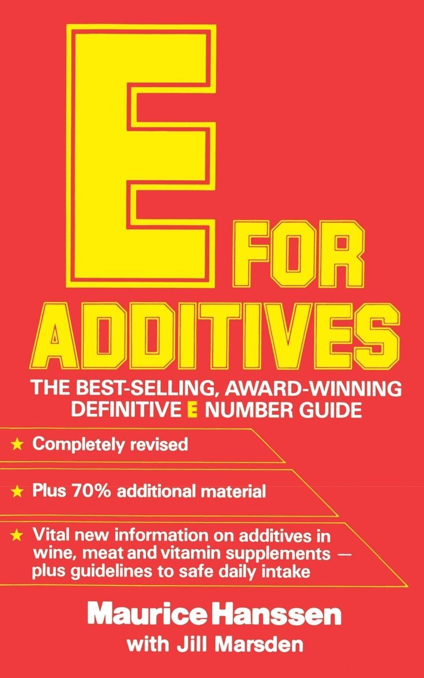 Cover: 9780722515624 | E for Additives | Maurice Hanssen | Taschenbuch | Paperback | Englisch