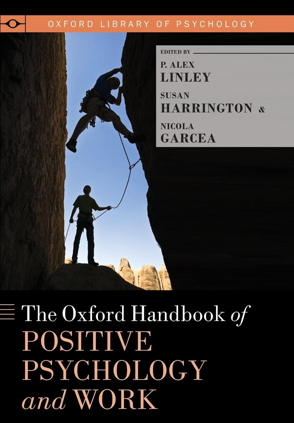 Cover: 9780199989966 | The Oxford Handbook of Positive Psychology and Work | Linley (u. a.)