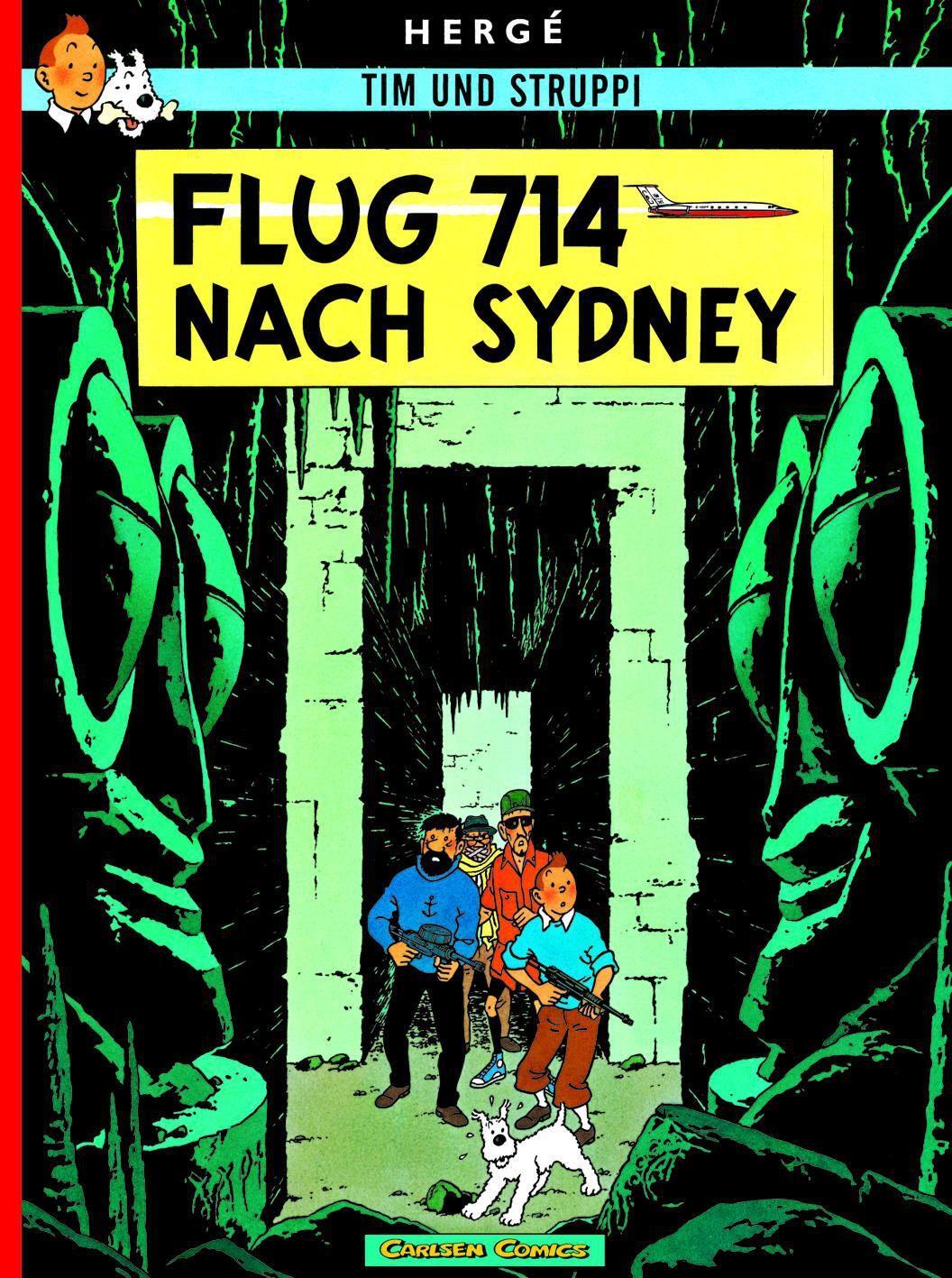 Cover: 9783551732415 | Tim und Struppi 21. Flug 714 nach Sydney | Herge | Taschenbuch | 1999