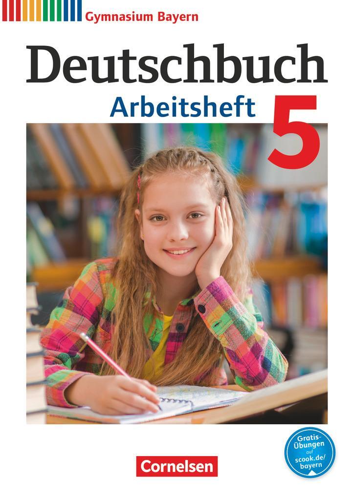 Cover: 9783060627820 | Deutschbuch Gymnasium 5. Jahrgangsstufe. Arbeitsheft mit Lösungen....