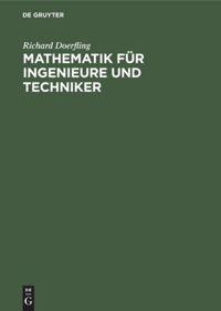 Cover: 9783486747850 | Mathematik für Ingenieure und Techniker | Ein Lehrbuch | Doerfling