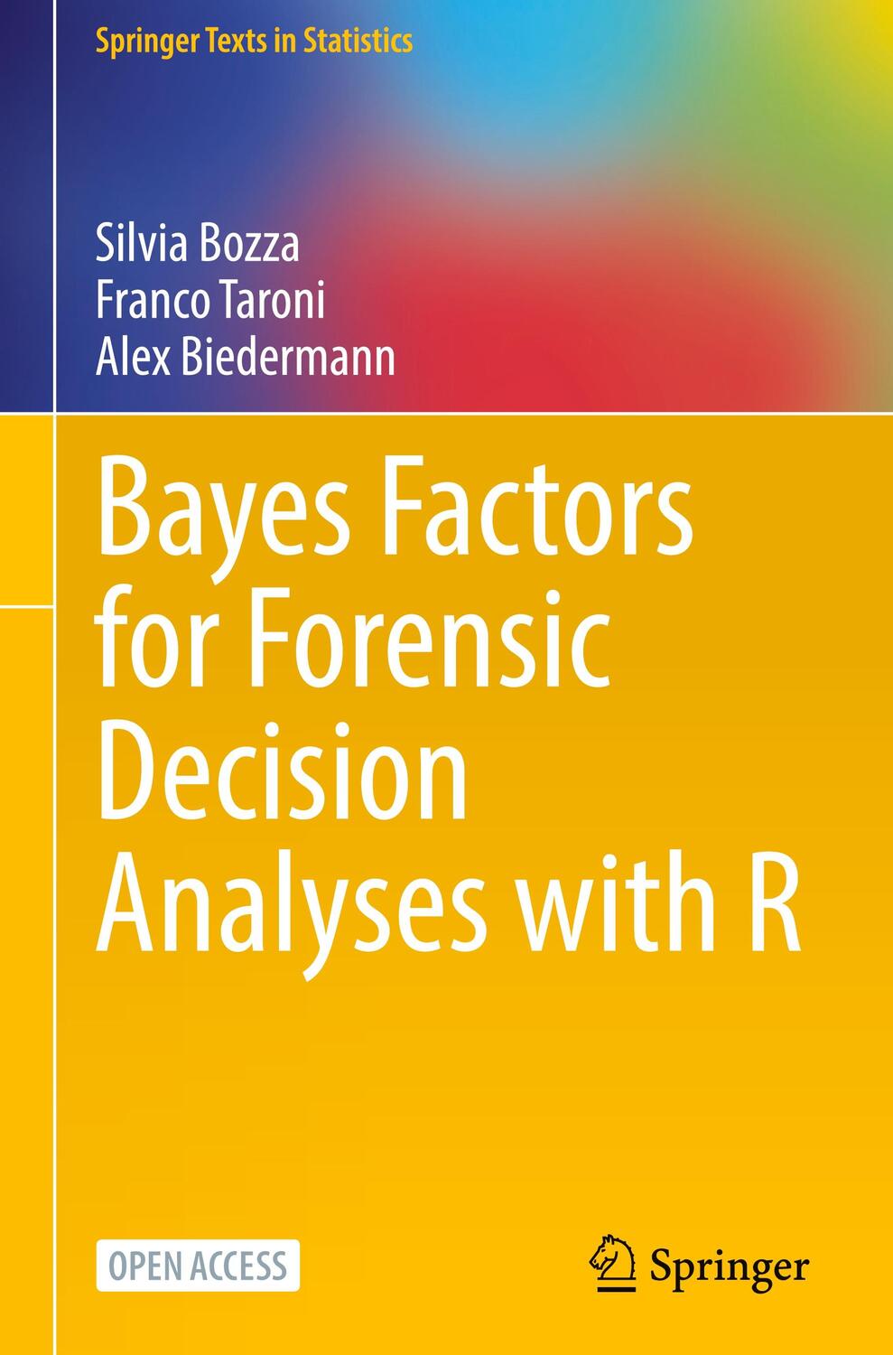 Cover: 9783031098383 | Bayes Factors for Forensic Decision Analyses with R | Bozza (u. a.)