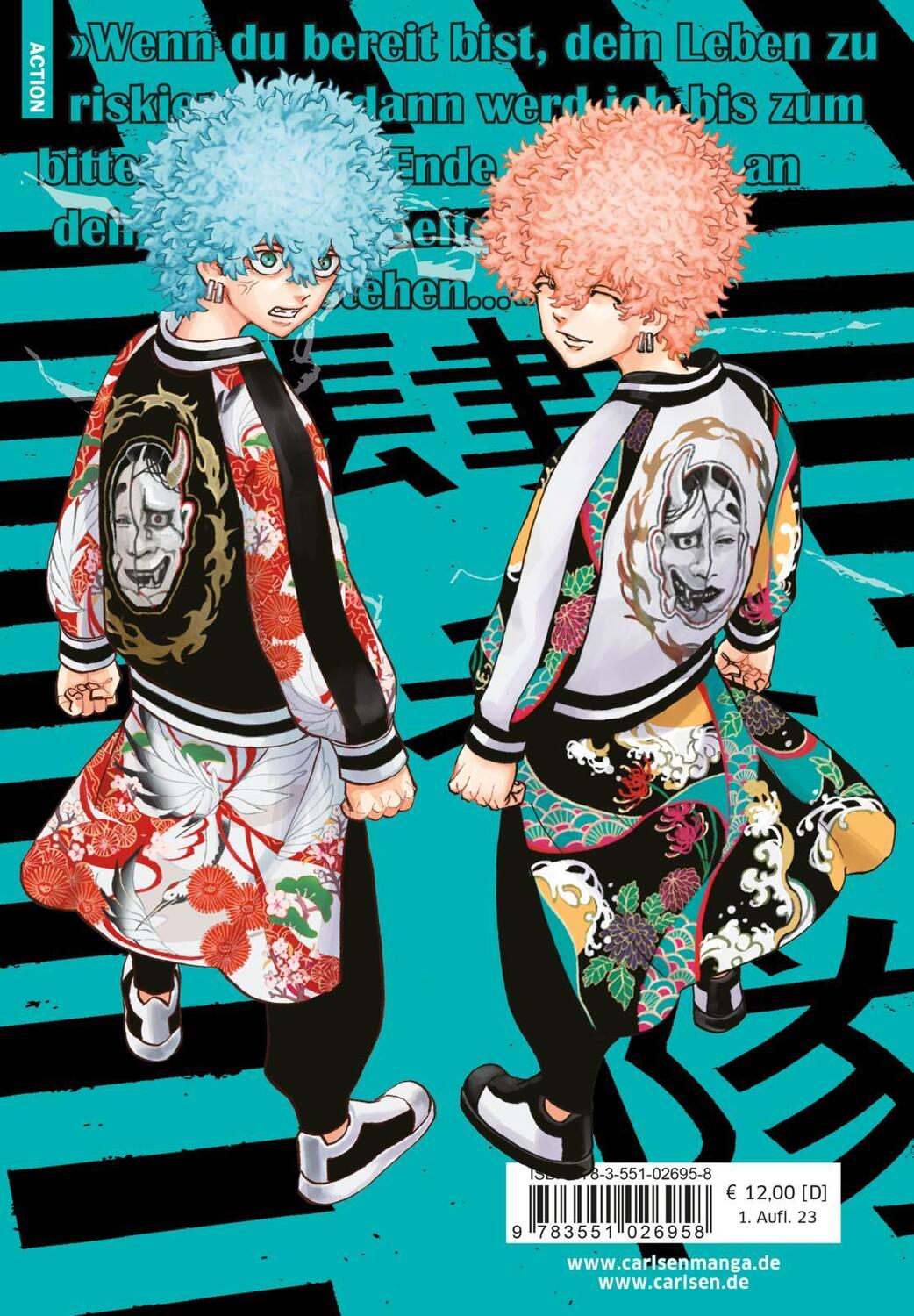 Rückseite: 9783551026958 | Tokyo Revengers: Doppelband-Edition 8 | Ken Wakui | Taschenbuch | 2023