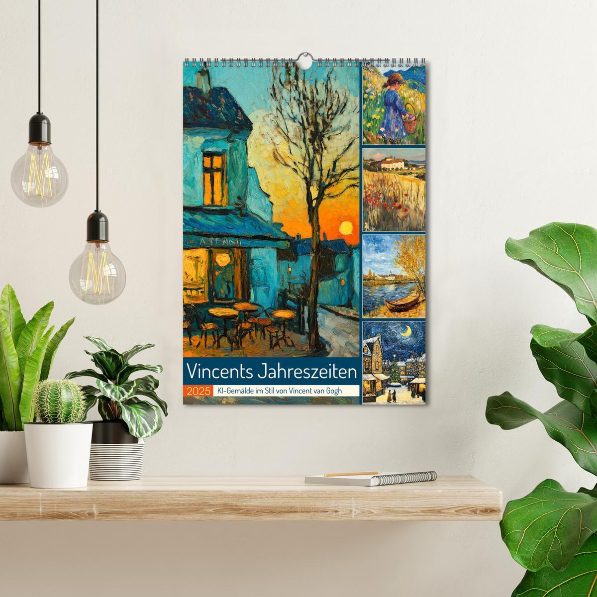 Bild: 9783457237663 | Vincents Jahreszeiten (Wandkalender 2025 DIN A3 hoch), CALVENDO...