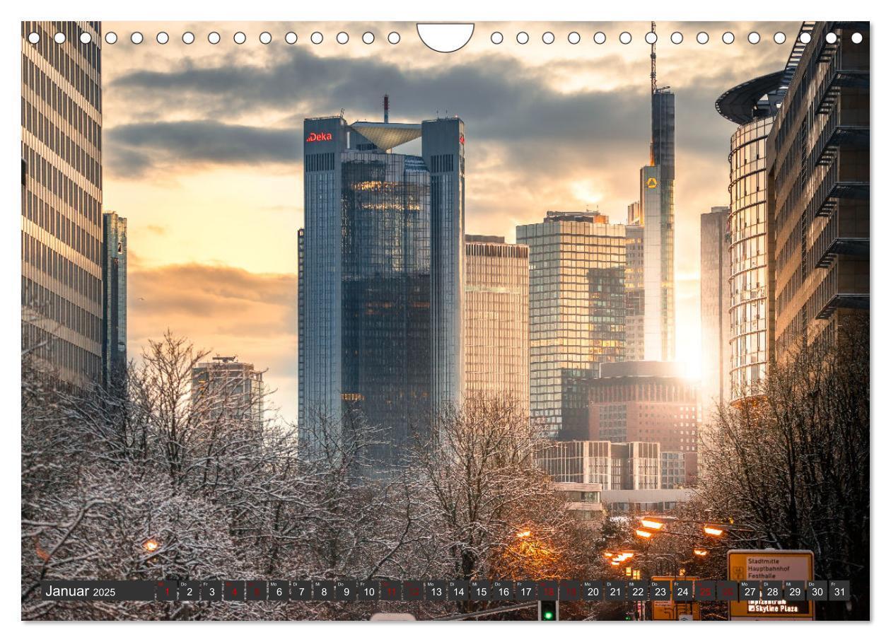 Bild: 9783383857461 | Frankfurts schönste Orte (Wandkalender 2025 DIN A4 quer), CALVENDO...