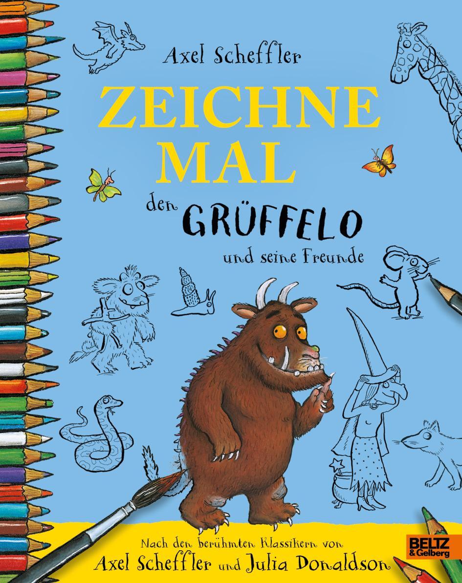 Cover: 9783407758897 | Zeichne mal den Grüffelo und seine Freunde | Axel Scheffler | Buch