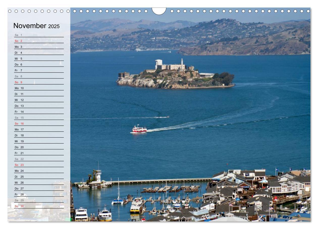 Bild: 9783435555826 | SAN FRANCISCO Traumstadt in Kalifornien (Wandkalender 2025 DIN A3...