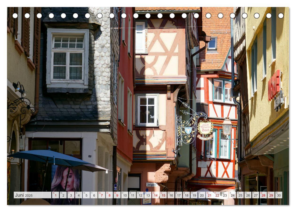 Bild: 9783457184752 | Spaziergang in Wertheim (Tischkalender 2025 DIN A5 quer), CALVENDO...