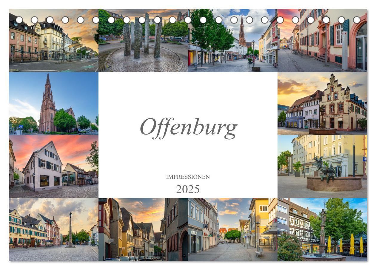 Cover: 9783383988257 | Offenburg Impressionen (Tischkalender 2025 DIN A5 quer), CALVENDO...