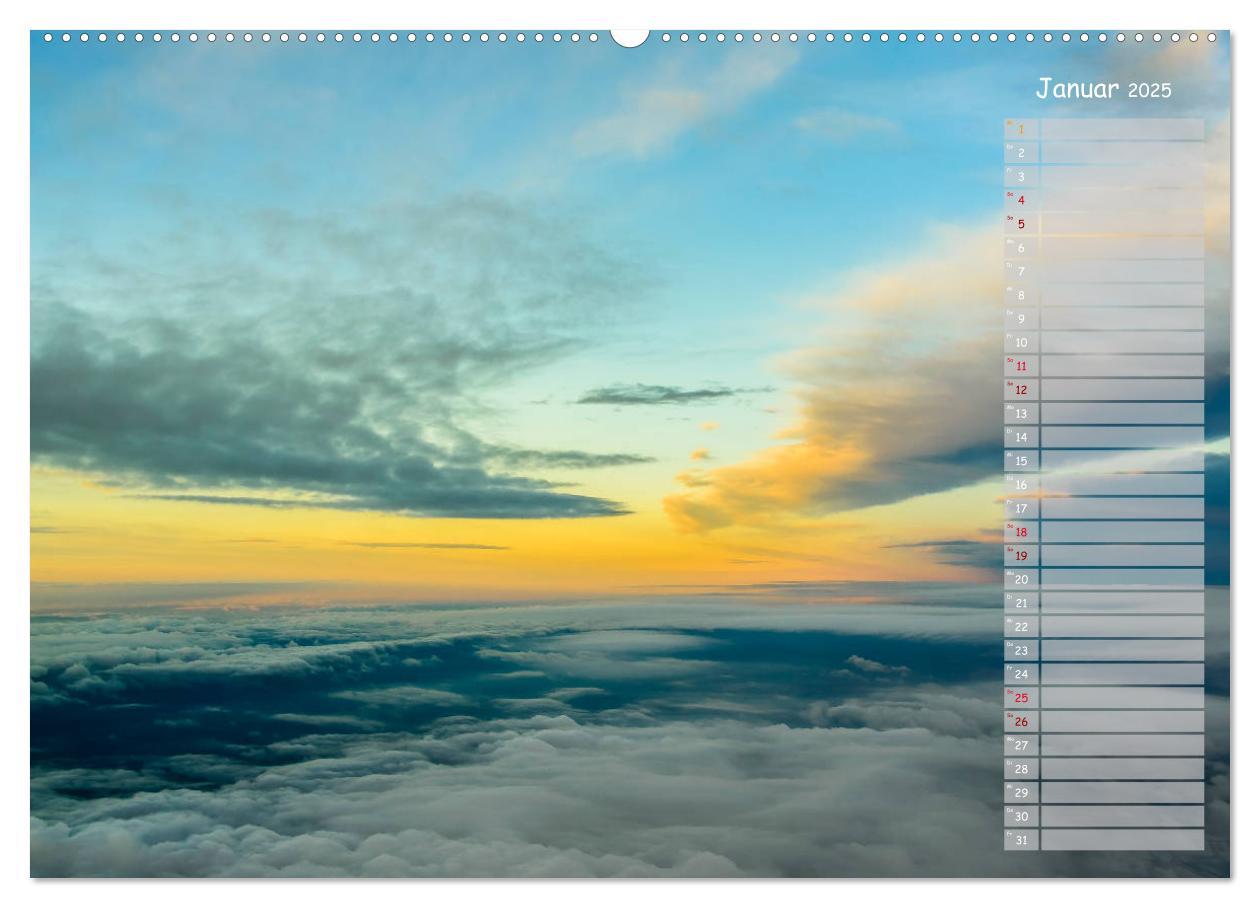 Bild: 9783435373079 | Colours of Flight - Stimmungen über den Wolken (Wandkalender 2025...