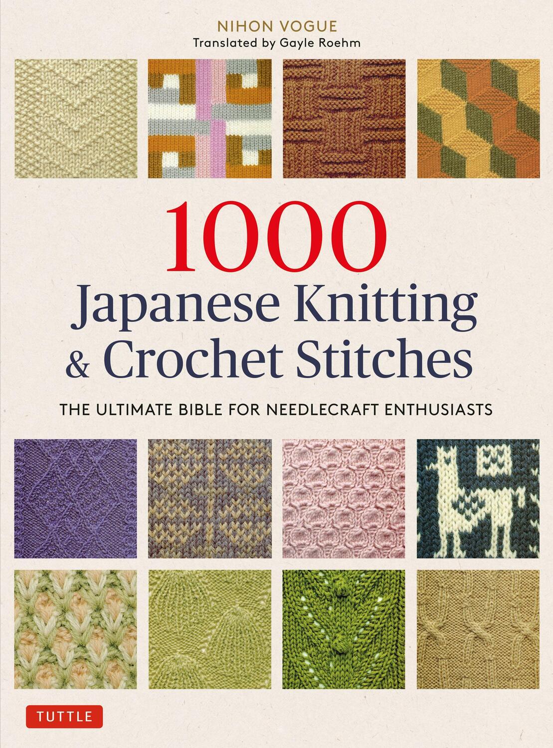 Cover: 9784805315194 | 1000 Japanese Knitting & Crochet Stitches | Nihon Vogue | Taschenbuch