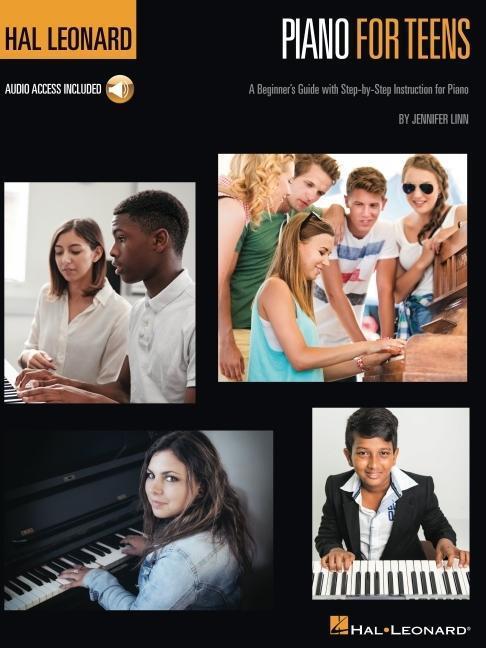 Cover: 888680733735 | Hal Leonard Piano for Teens Method: A Beginner's Guide with...