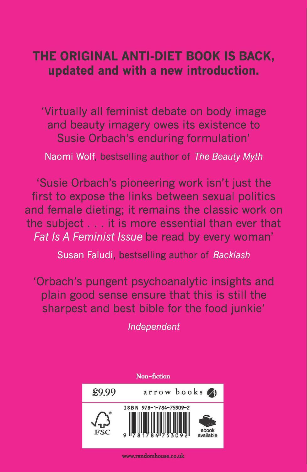 Rückseite: 9781784753092 | Fat Is A Feminist Issue | Susie Orbach | Taschenbuch | Englisch | 2016