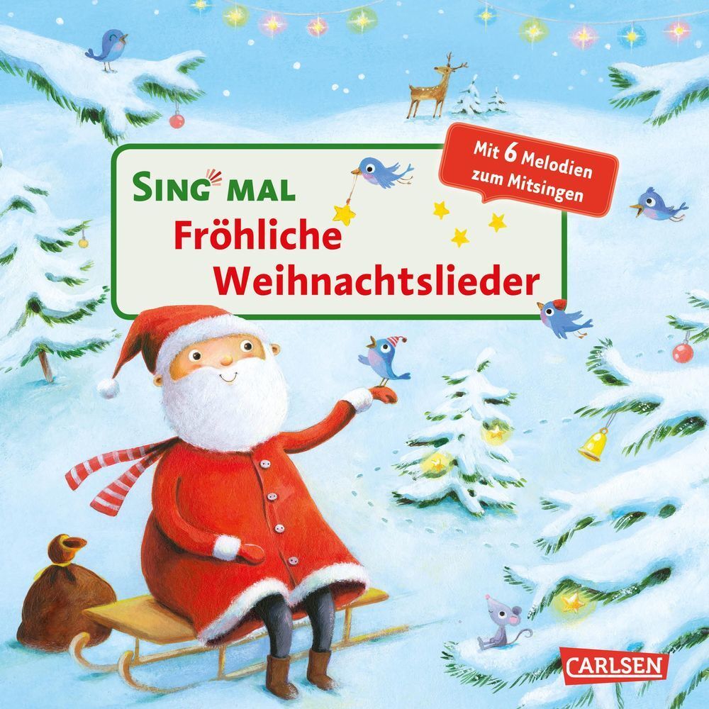 Cover: 9783551251466 | Sing mal (Soundbuch): Fröhliche Weihnachtslieder | Marina Rachner