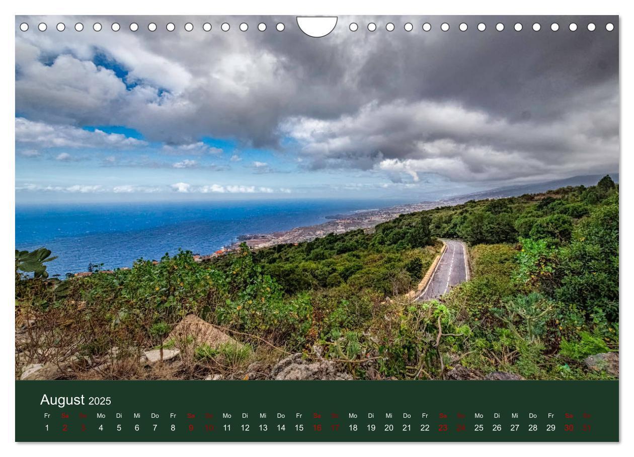 Bild: 9783435388813 | Bezauberndes Teneriffa (Wandkalender 2025 DIN A4 quer), CALVENDO...