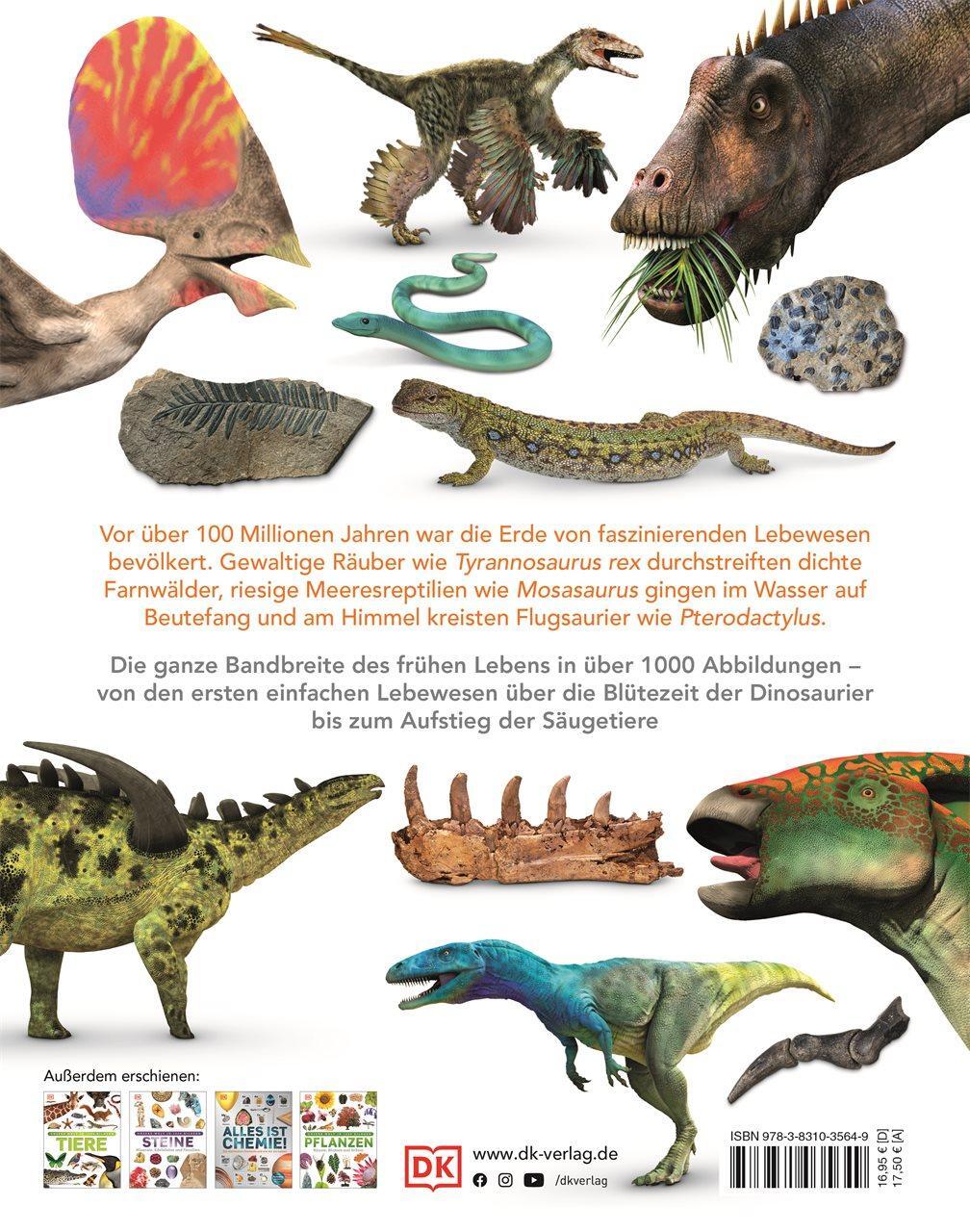 Rückseite: 9783831035649 | Dinosaurier | Lebewesen und Fossilien der Urzeit in über 1000 Bildern