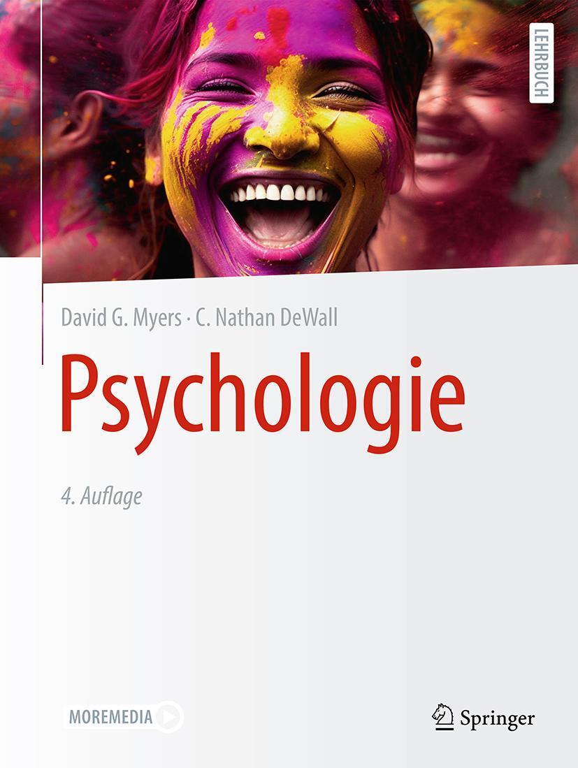 Cover: 9783662667644 | Psychologie | David G. Myers (u. a.) | Buch | Springer-Lehrbuch | lii