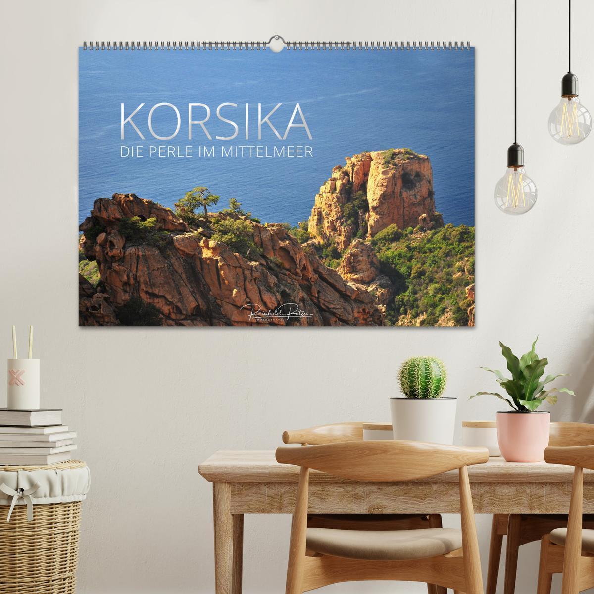 Bild: 9783435223862 | Korsika ¿ die Perle im Mittelmeer (Wandkalender 2025 DIN A2 quer),...