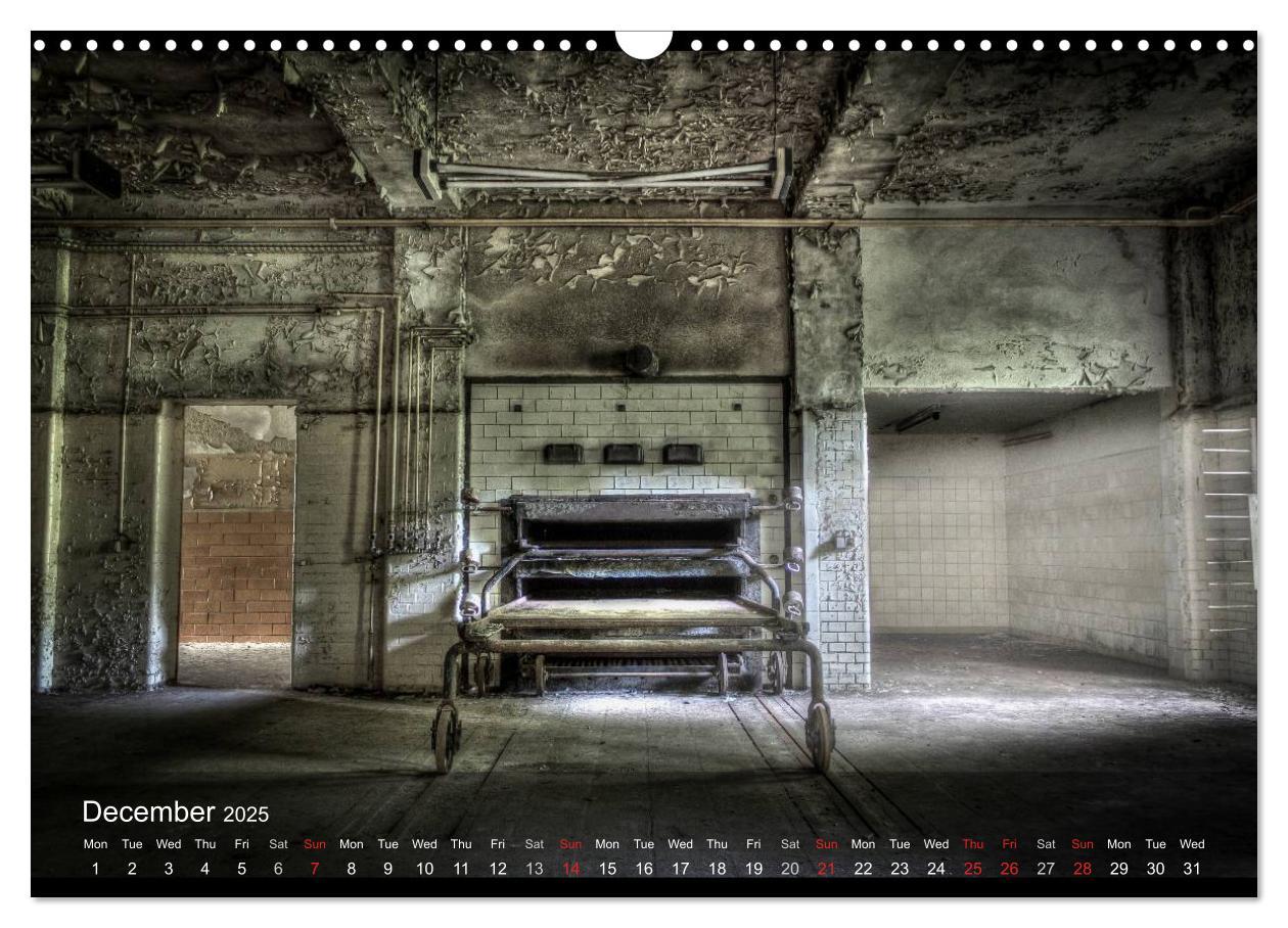 Bild: 9781325963225 | Lost Places HDR Beelitz II (Wall Calendar 2025 DIN A3 landscape),...