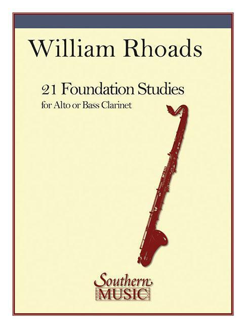 Cover: 9781581063097 | 21 Foundation Studies | Alto or Bass Clarinet | Taschenbuch | Englisch