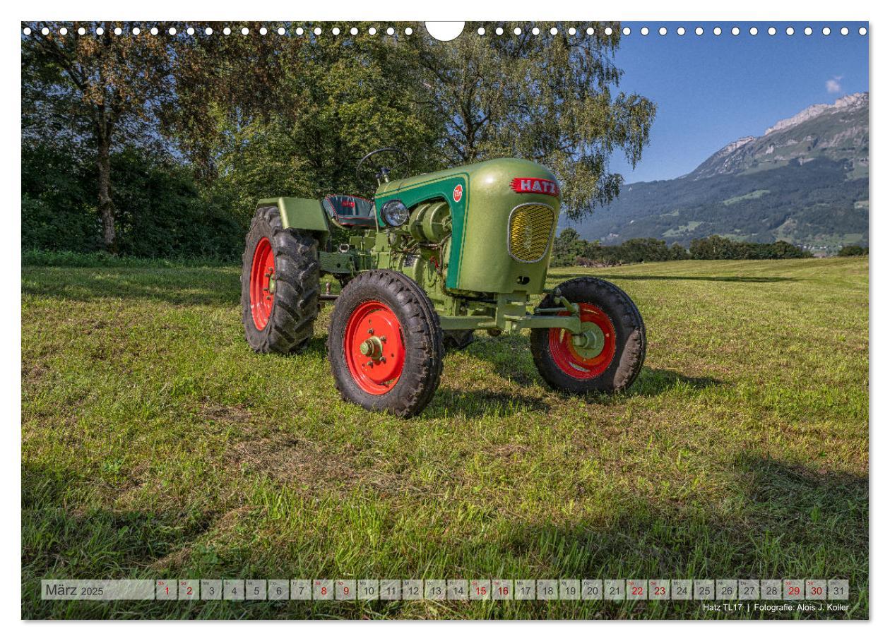 Bild: 9783457194294 | Traktoren ¿ Nostalgie auf dem Bauernhof (Wandkalender 2025 DIN A3...