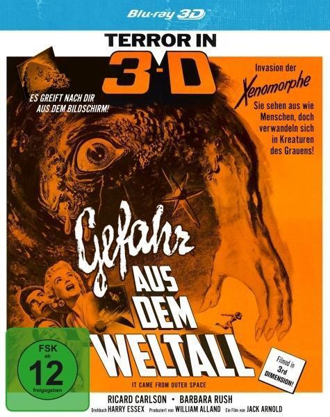 Cover: 4020628858490 | Gefahr aus dem Weltall | Blu-ray 3D + 2D | Harry Essex (u. a.)