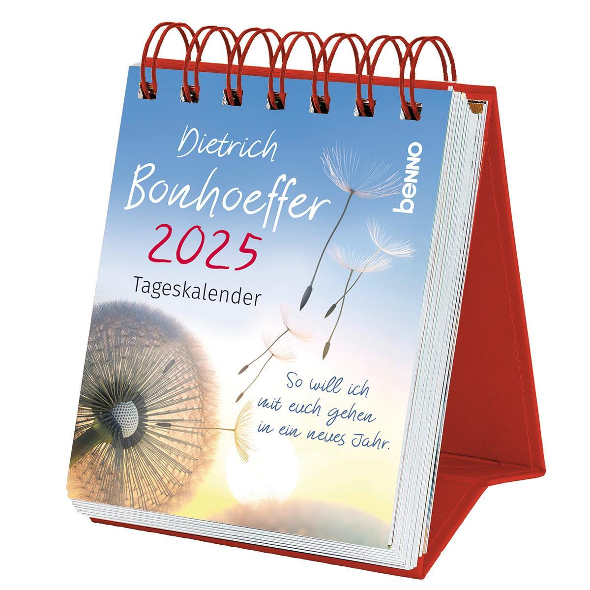Cover: 9783746263649 | Dietrich Bonhoeffer Tageskalender 2025 | Kalender | Spiralbindung