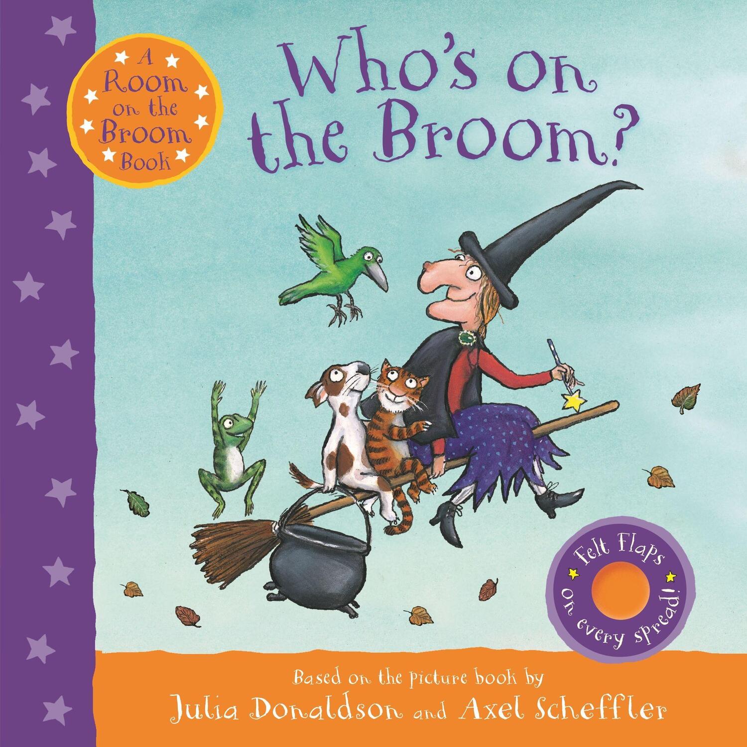 Cover: 9781529046489 | Who's on the Broom? | A Room on the Broom Book | Julia Donaldson