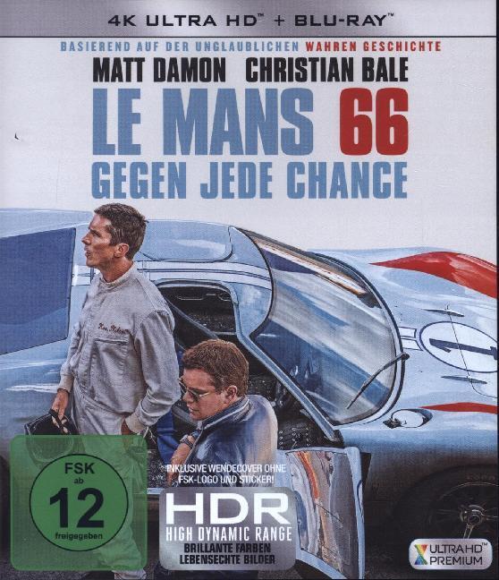 Cover: 4010232079060 | Le Mans 66 - Gegen jede Chance 4K, 1 UHD-Blu-ray + 1 Blu-ray | Blu-ray