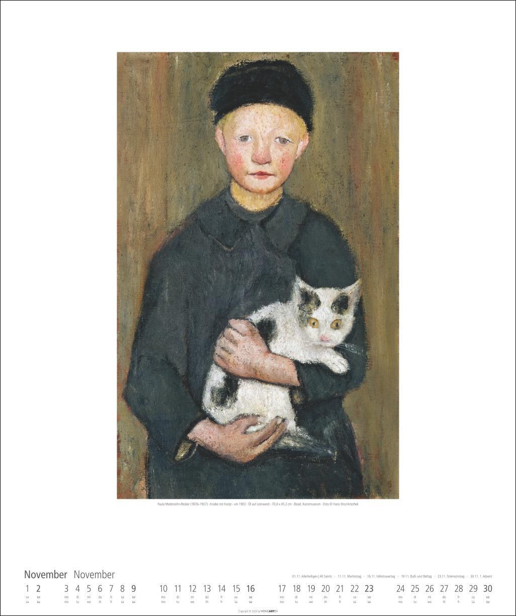 Bild: 9783839901403 | Paula Modersohn-Becker Kalender 2025 | Kalender | Spiralbindung | 2025