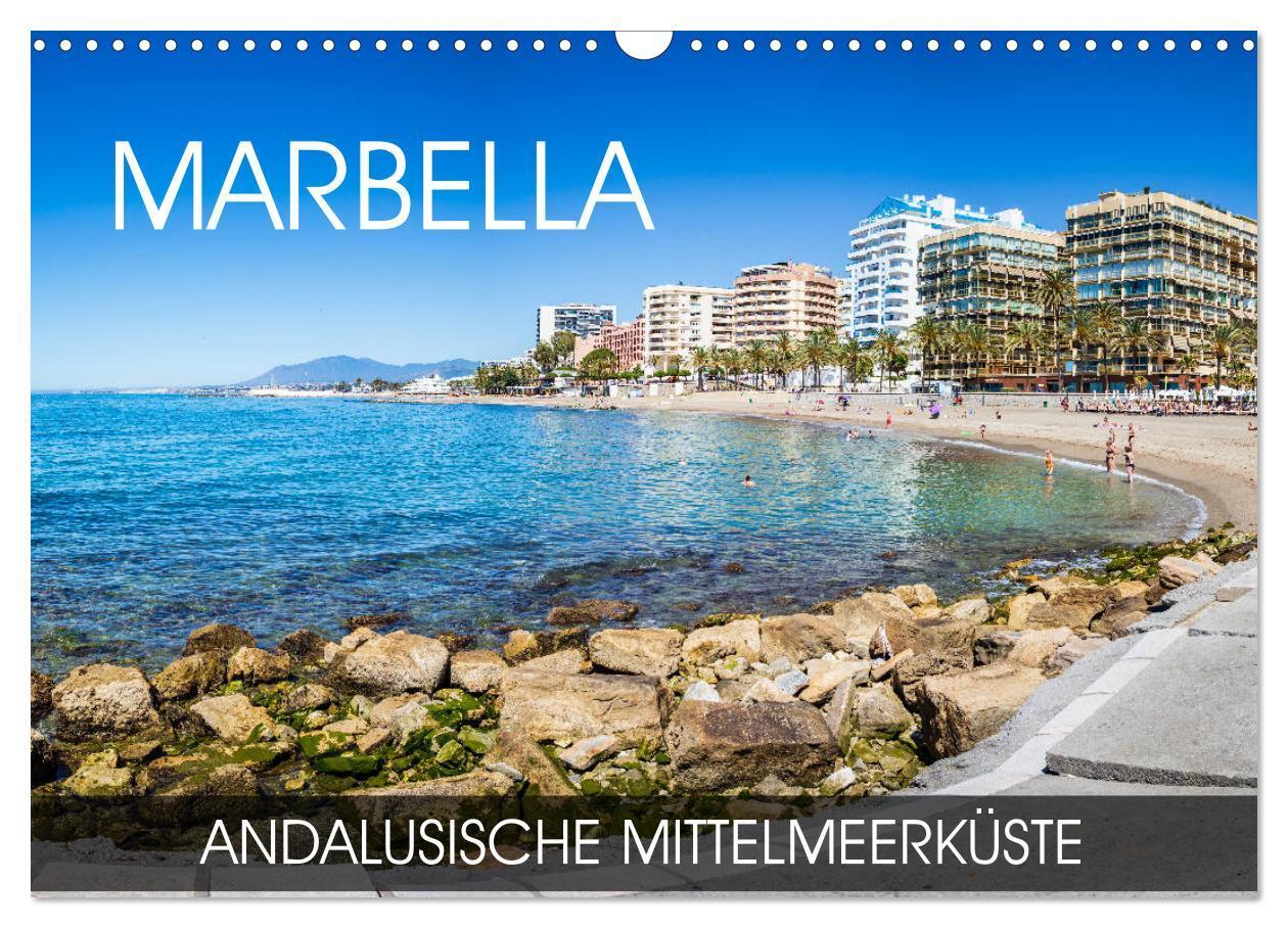 Cover: 9783435224845 | Marbella - andalusische Mittelmeerküste (Wandkalender 2025 DIN A3...