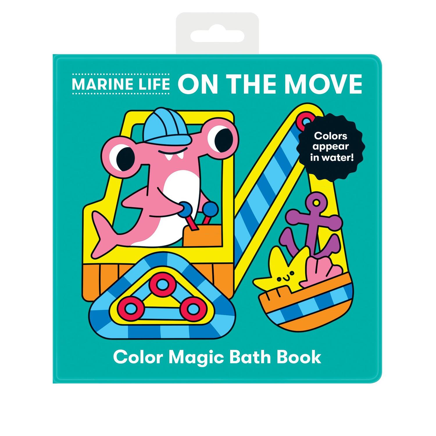 Cover: 9780735370401 | Marine Life On the Move Color Magic Bath Book | Mudpuppy | Buch | 2021