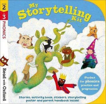 Cover: 9780192772213 | Read with Oxford: Stages 2-3: Phonics: My Storytelling Kit | Buch