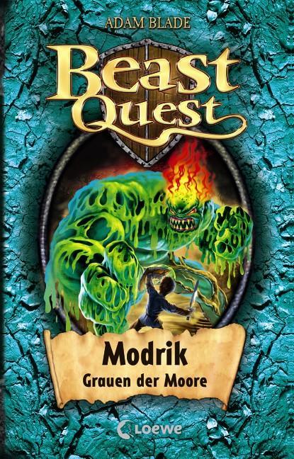 Cover: 9783785579626 | Beast Quest 34. Modrik, Grauen der Moore | Adam Blade | Buch | Deutsch
