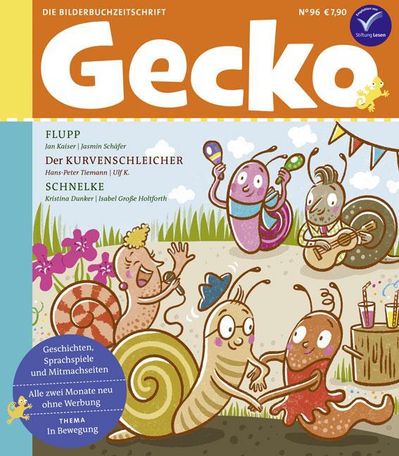 Cover: 9783940675958 | Gecko Kinderzeitschrift Band 96 | Thema: In Bewegung | Kaiser (u. a.)