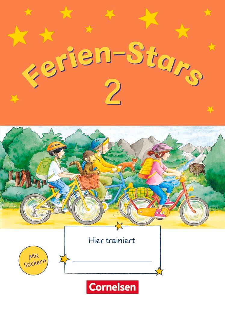 Cover: 9783637027244 | Ferien-Stars 2. Schuljahr - Übungsheft | Mit Lösungen | Sabine Schwarz