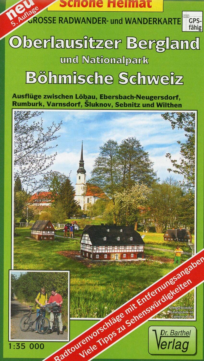 Cover: 9783895910739 | Oberlausitzer Bergland und Nationalpark Böhmische Schweiz 1 : 35...