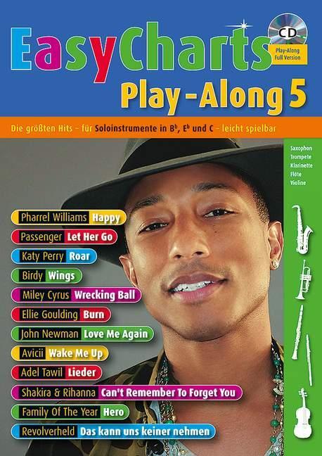 Cover: 9783795748401 | Easy Charts Play-Along. Band 5. Spielbuch mit CD | Broschüre | 72 S.