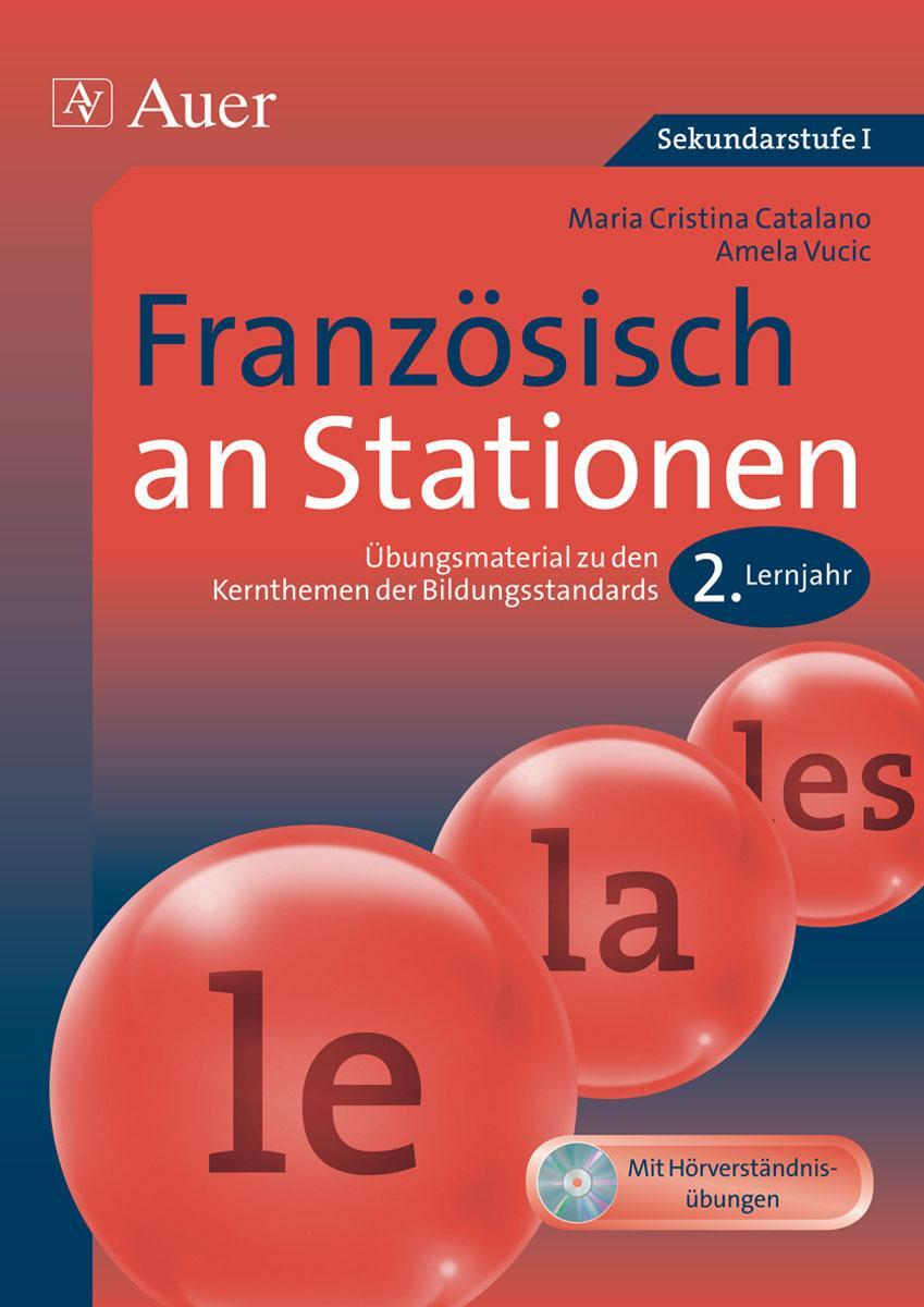 Cover: 9783403071389 | Französisch an Stationen 2. Lernjahr | Maria Cristina Catalano (u. a.)