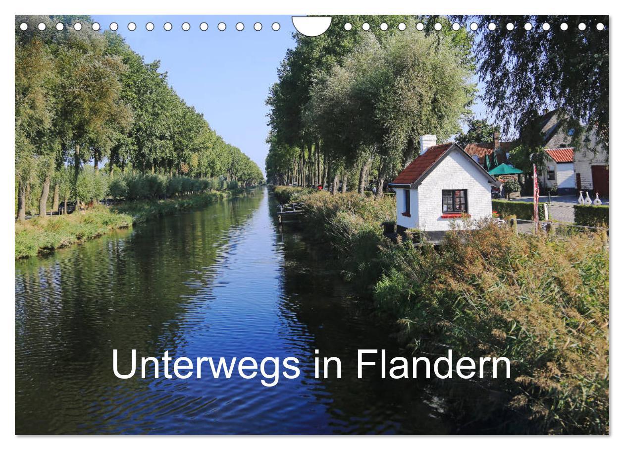 Cover: 9783435388318 | Unterwegs in Flandern (Wandkalender 2025 DIN A4 quer), CALVENDO...