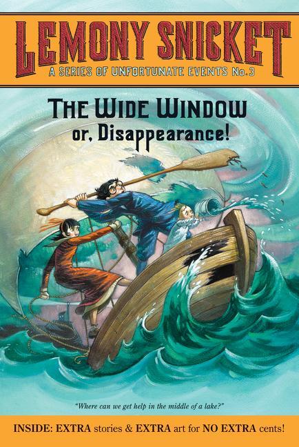 Cover: 9780061146336 | A Series of Unfortunate Events #3: The Wide Window | Lemony Snicket