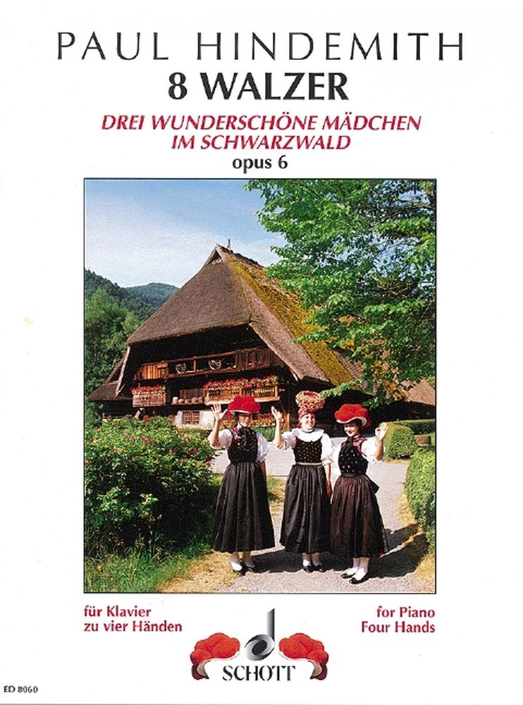 Cover: 9790001082976 | Walzer Opus 6 | Paul Hindemith | Buch | Schott Music