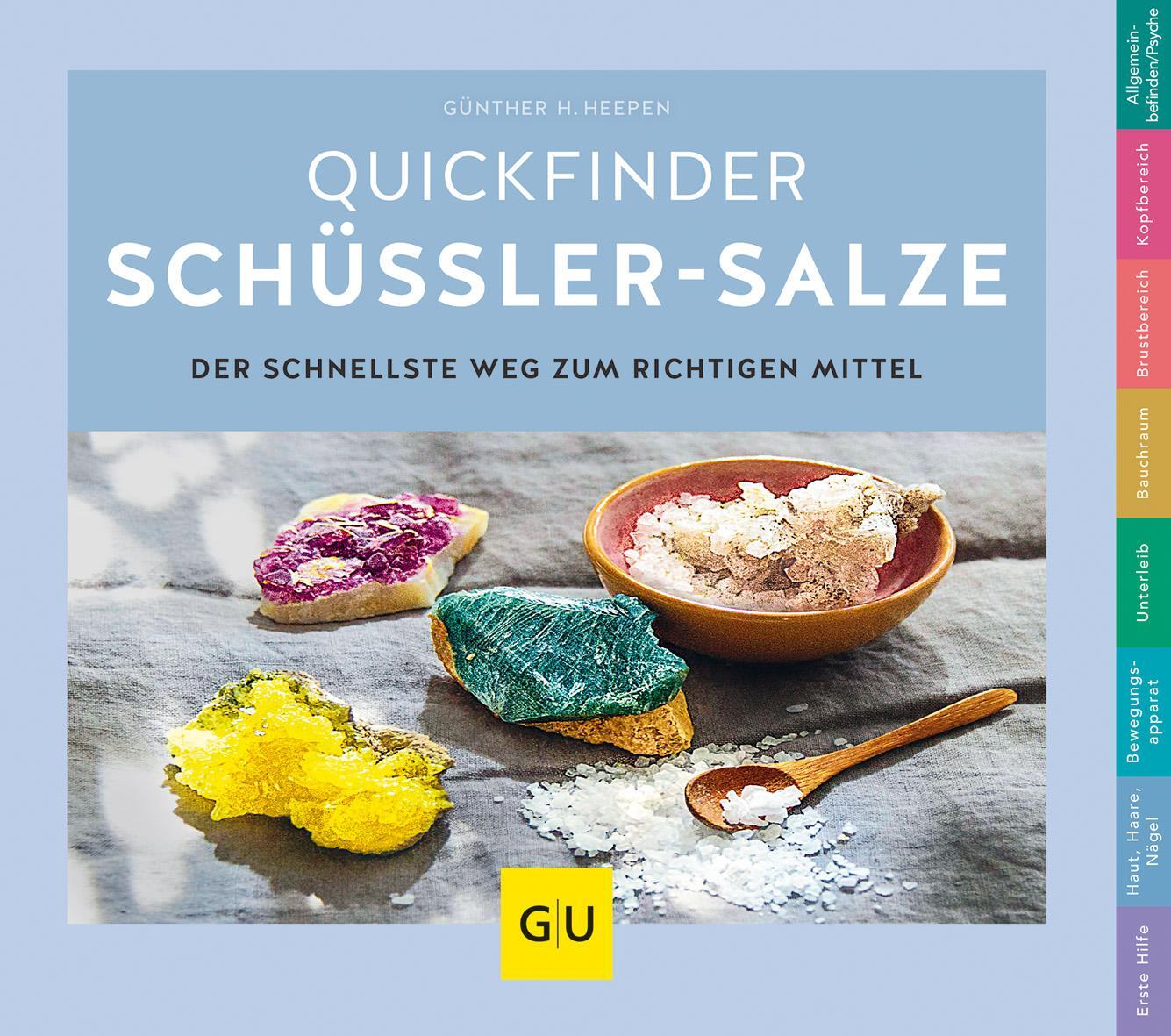 Cover: 9783833865138 | Schüßler-Salze, Quickfinder | Günther H. Heepen | Taschenbuch | 144 S.